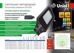 Уличный светодиодный светильник ULV-R23H